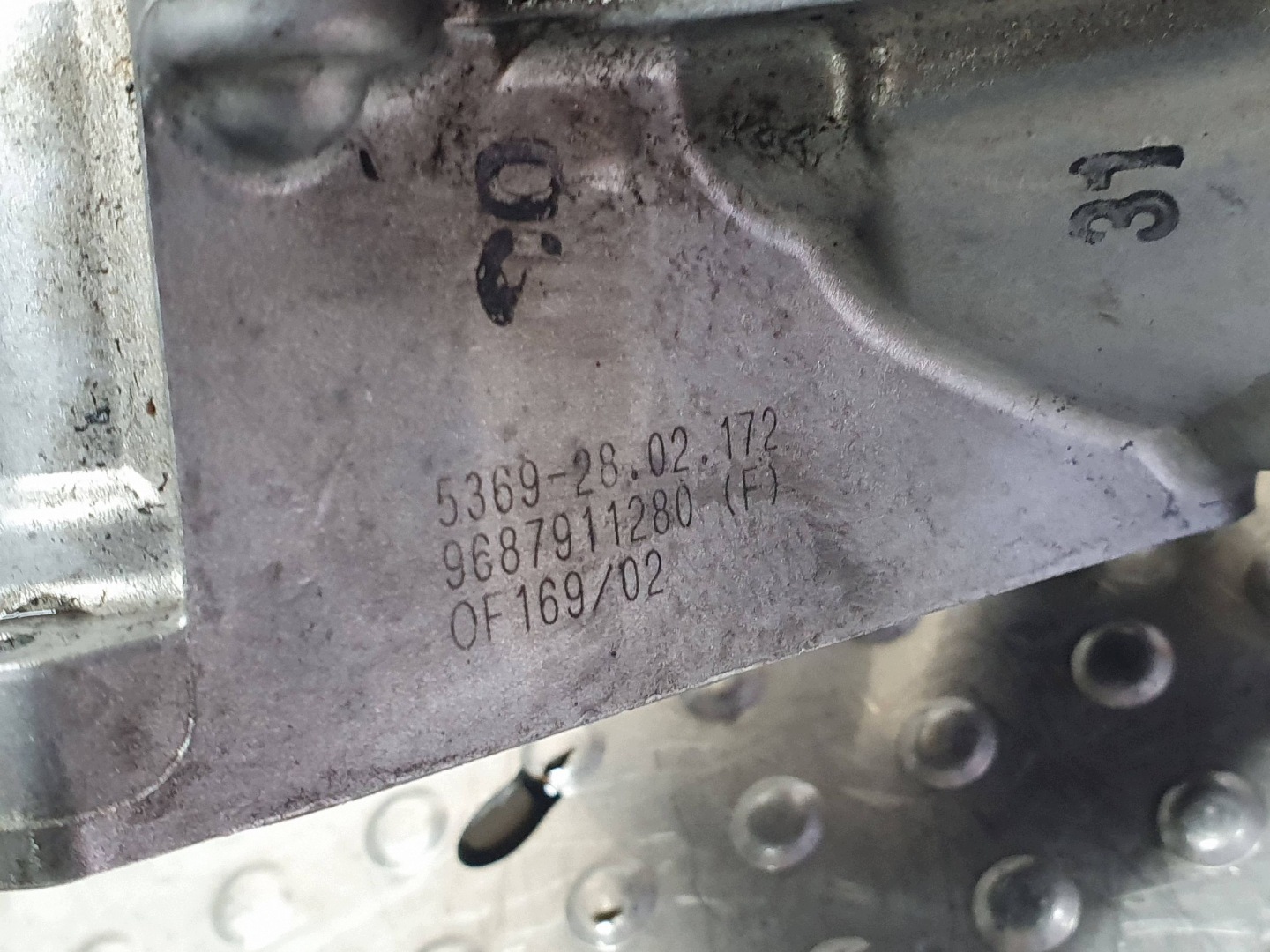 Ölfiltergehäuse 9687911280 FORD FOCUS MK3 C-MAX MK2 1.5 TDCI XWDA