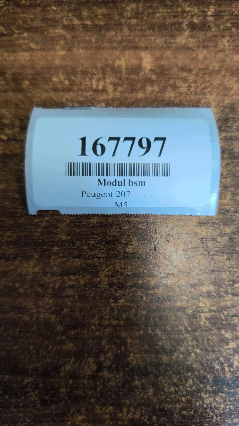PEUGEOT 207 module BSM 9659741880