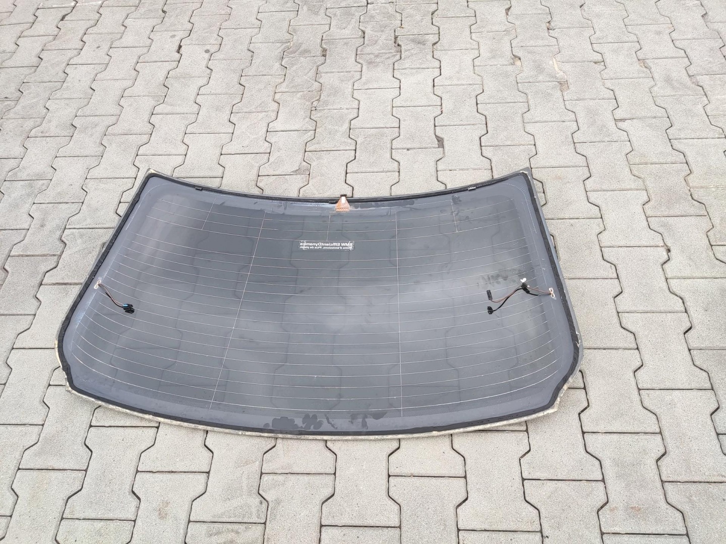 window bodywork rear part rear CIEMNA BMW 3 F30 2011-2015