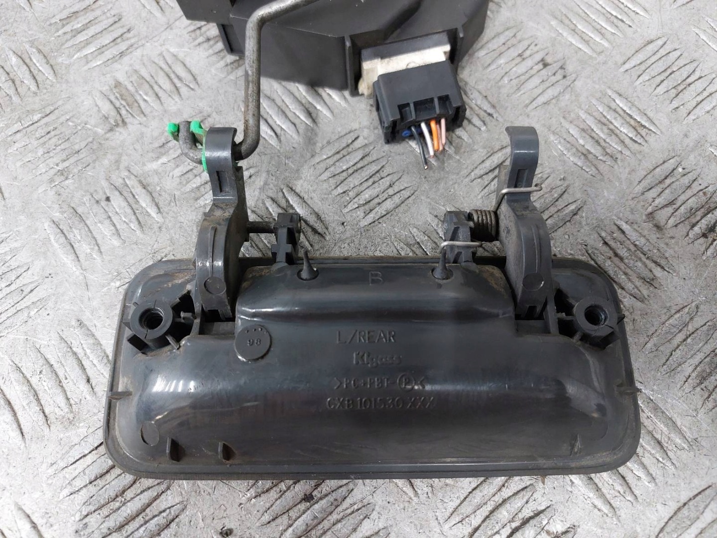 lock door right rear part + handle exterior LAND ROVER FREELANDER and