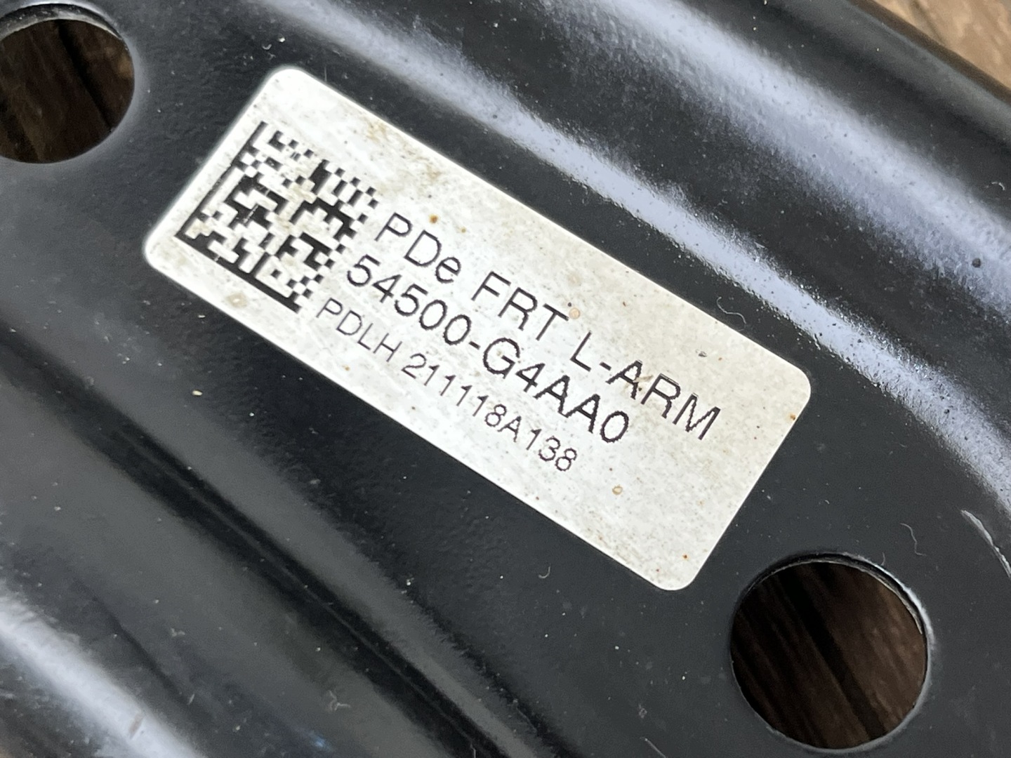 HYUNDAI i30 III 16-23 arm front left lower front 54500-G4AA0 OE