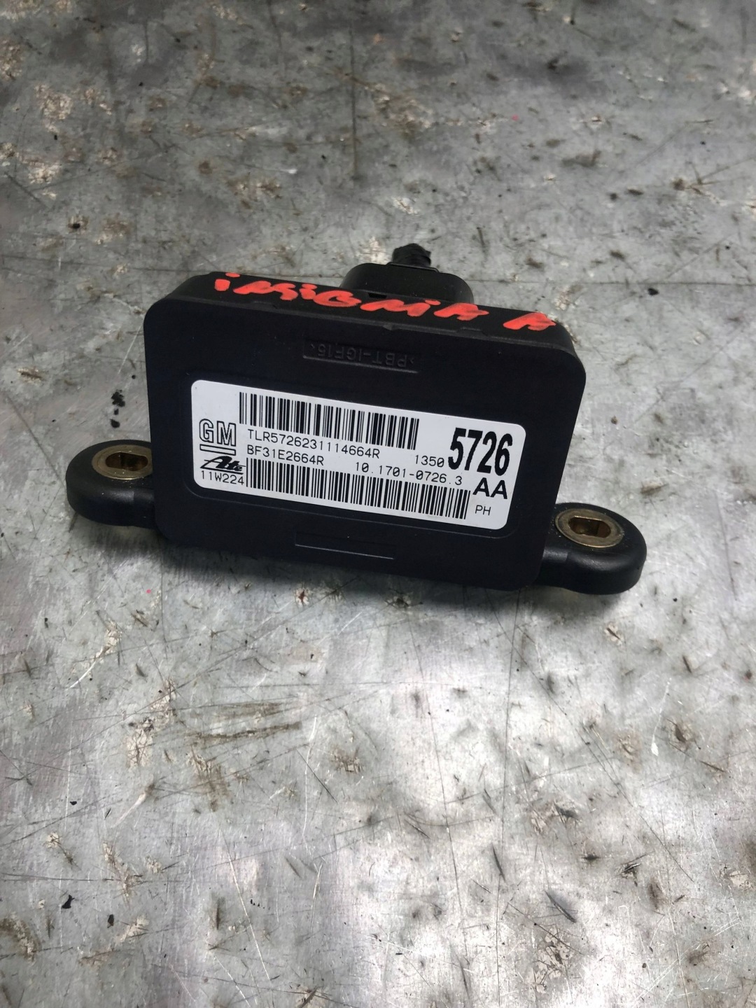 sensor ESP OPEL INSIGNIA A 13505726