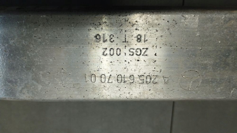 Mercedes-Benz E W213 console brace A2056107001