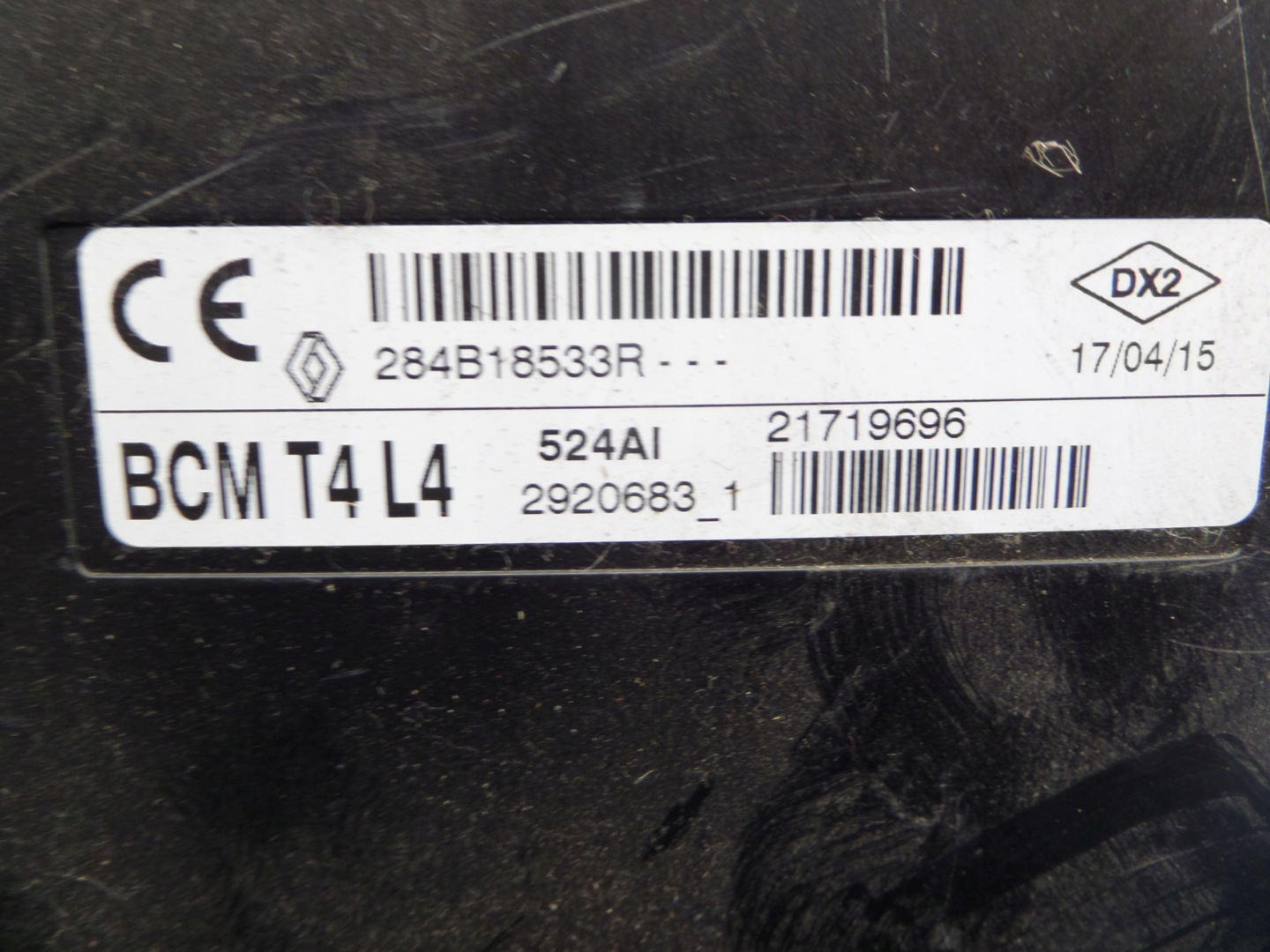 module control unit BCM Vivaro B Trafic III 3