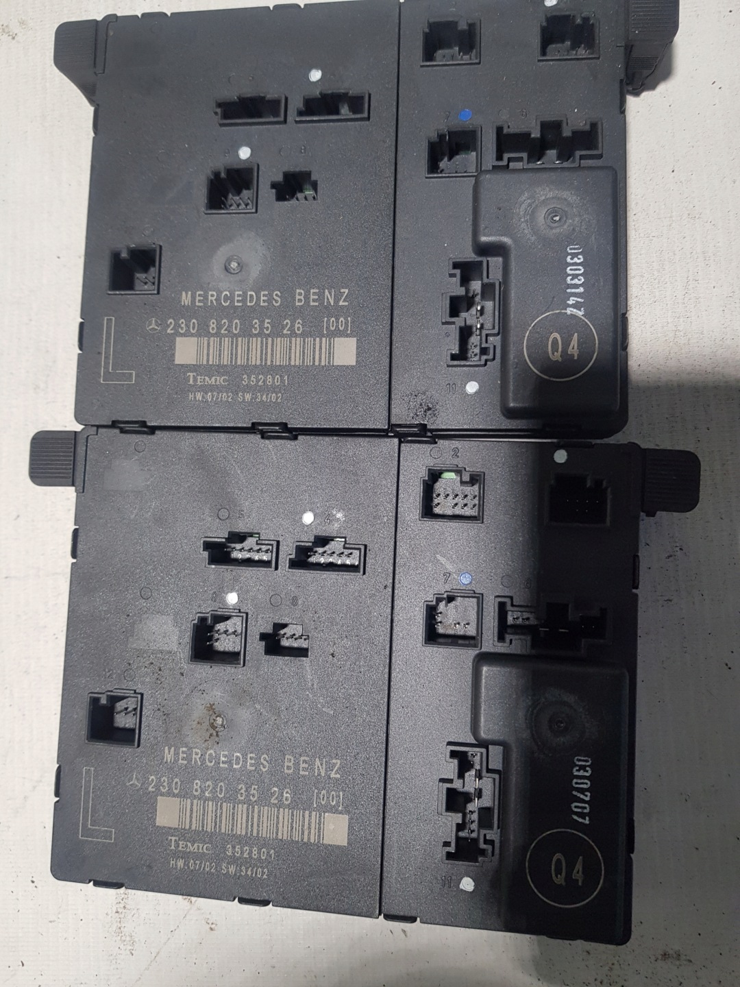 module door left front MERCEDES SL R230