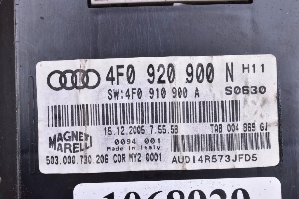 dials dials EU 4F0920900N AUDI A6 C6 2.0 TDI 140 KM 04-08