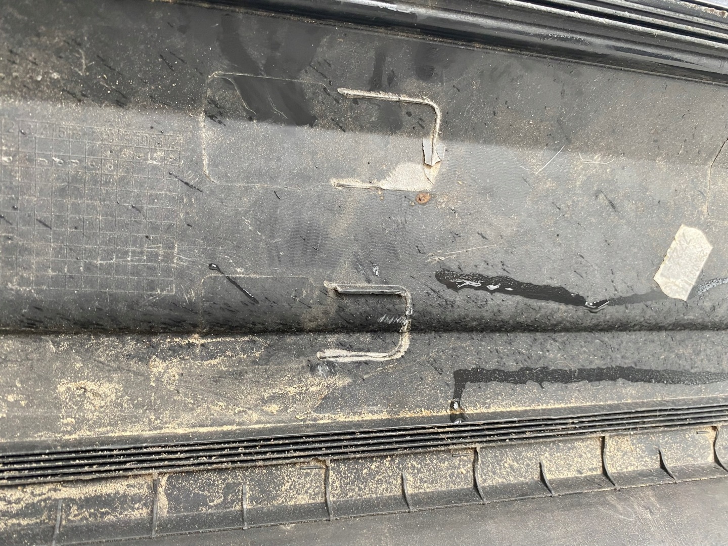VW TIGUAN LIFT 5N0 moulding door left front