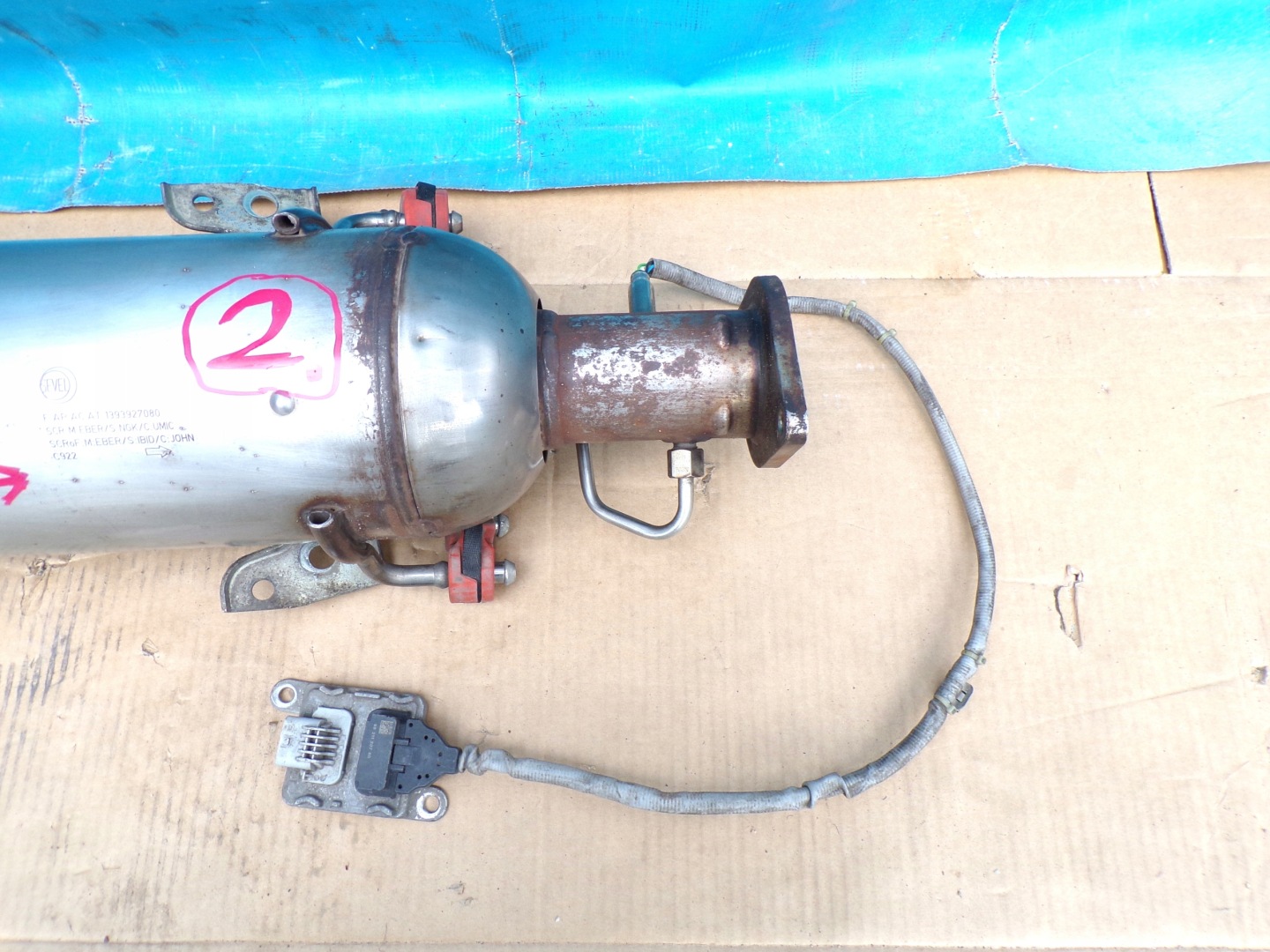 BOXER JUMPER 2.2 B-HDI 18- filter CZASTEK STALYCH DPF FAP EURO 6 complete