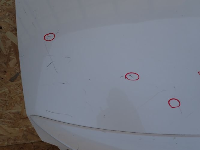 MERCEDES W257 257 CLS boot doors rear part