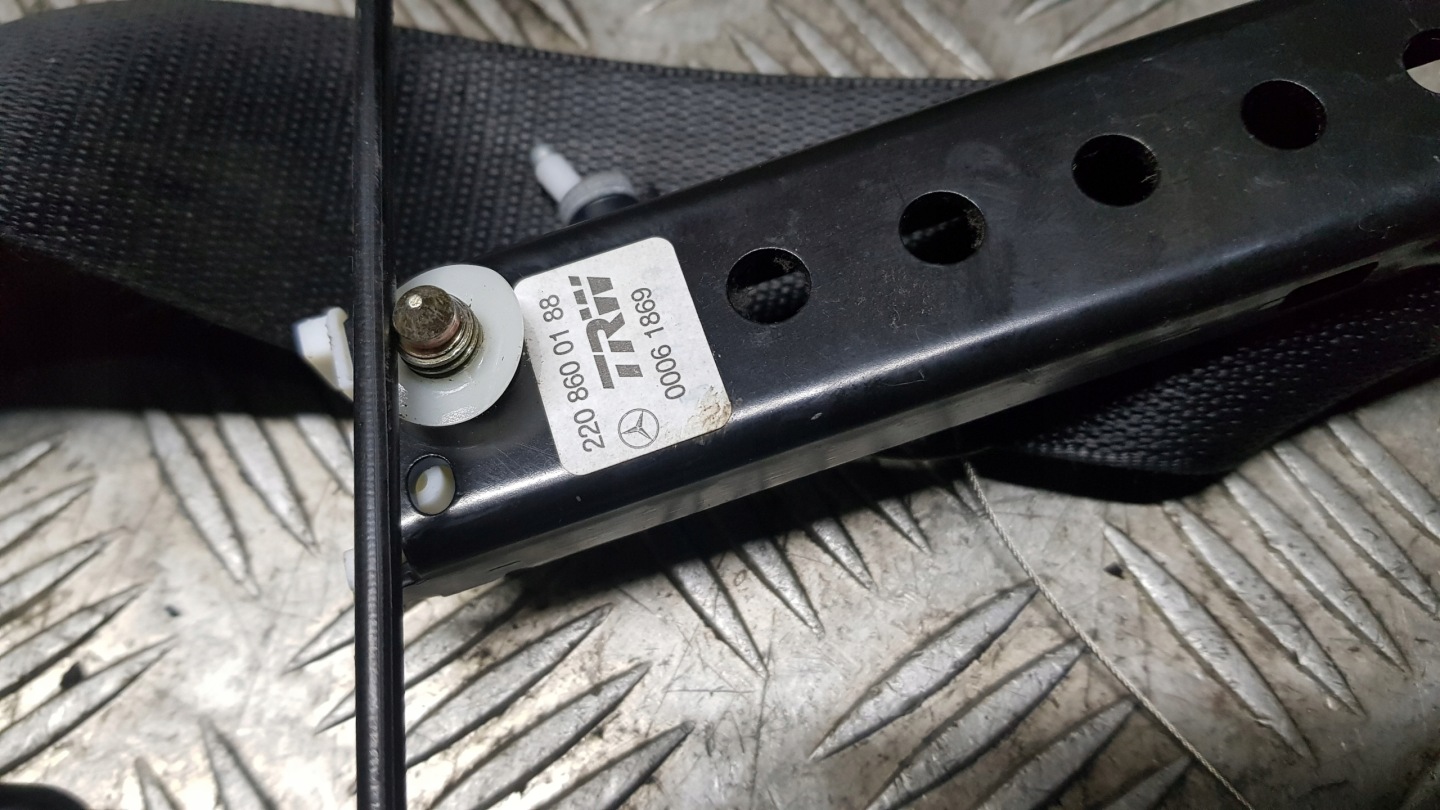 MERCEDES W220 tension belt safety left front