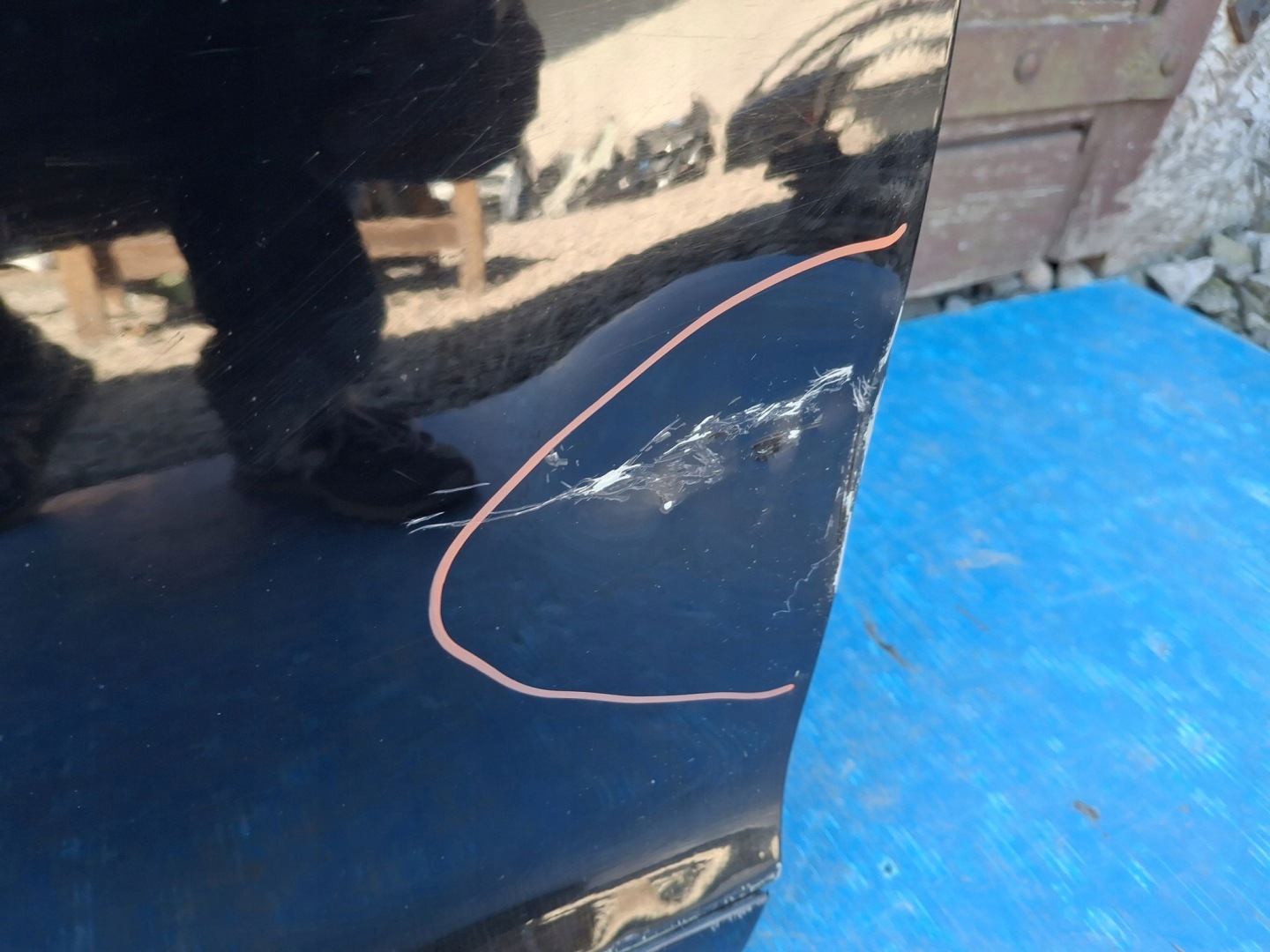 door right front AUDI A6 C6 4F0 2004R->