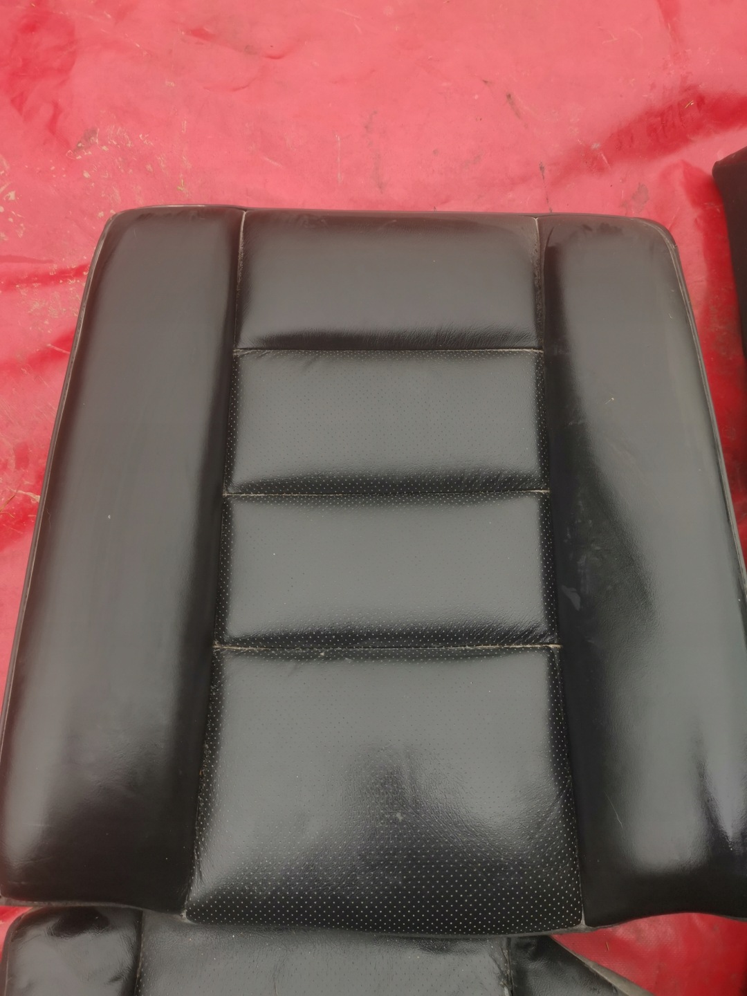 mercedes w124 coupe Sitz heck Leder hinten schwarze