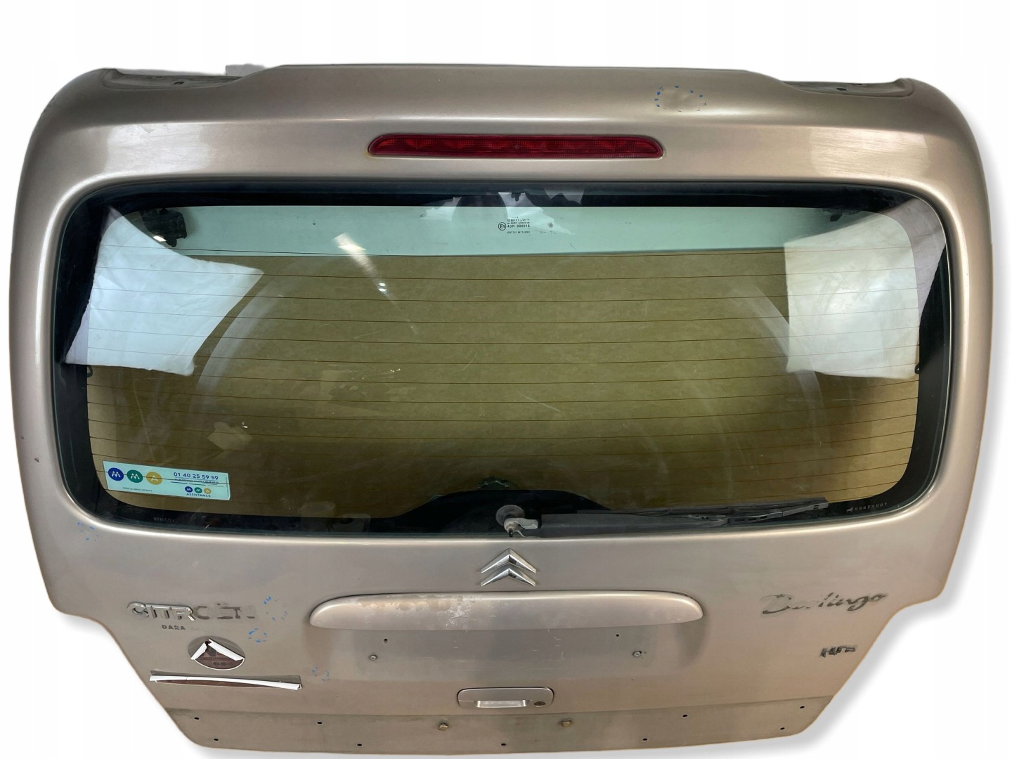 trunk door boot rear part rear CITROEN BERLINGO and 1996-2002