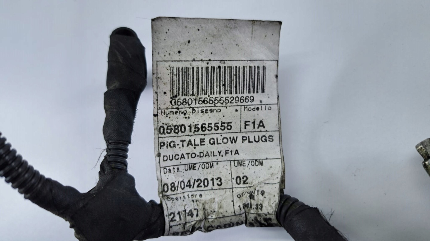 bundle plugs ZAROWYCH IVECO DAILY 2.3 3.0 HPI 5801565555