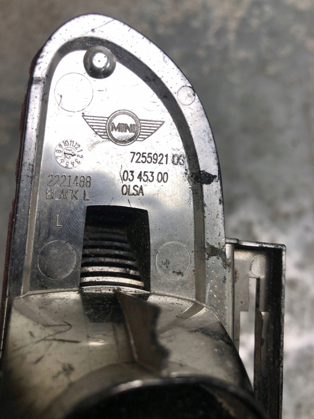 Licht Nebelscheinwerfer links heck MINI R59 7255921