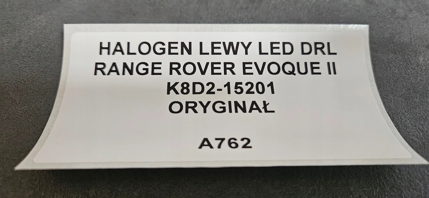 mlhovka levý LED DRL RANGE ROVER EVOQUE II 2