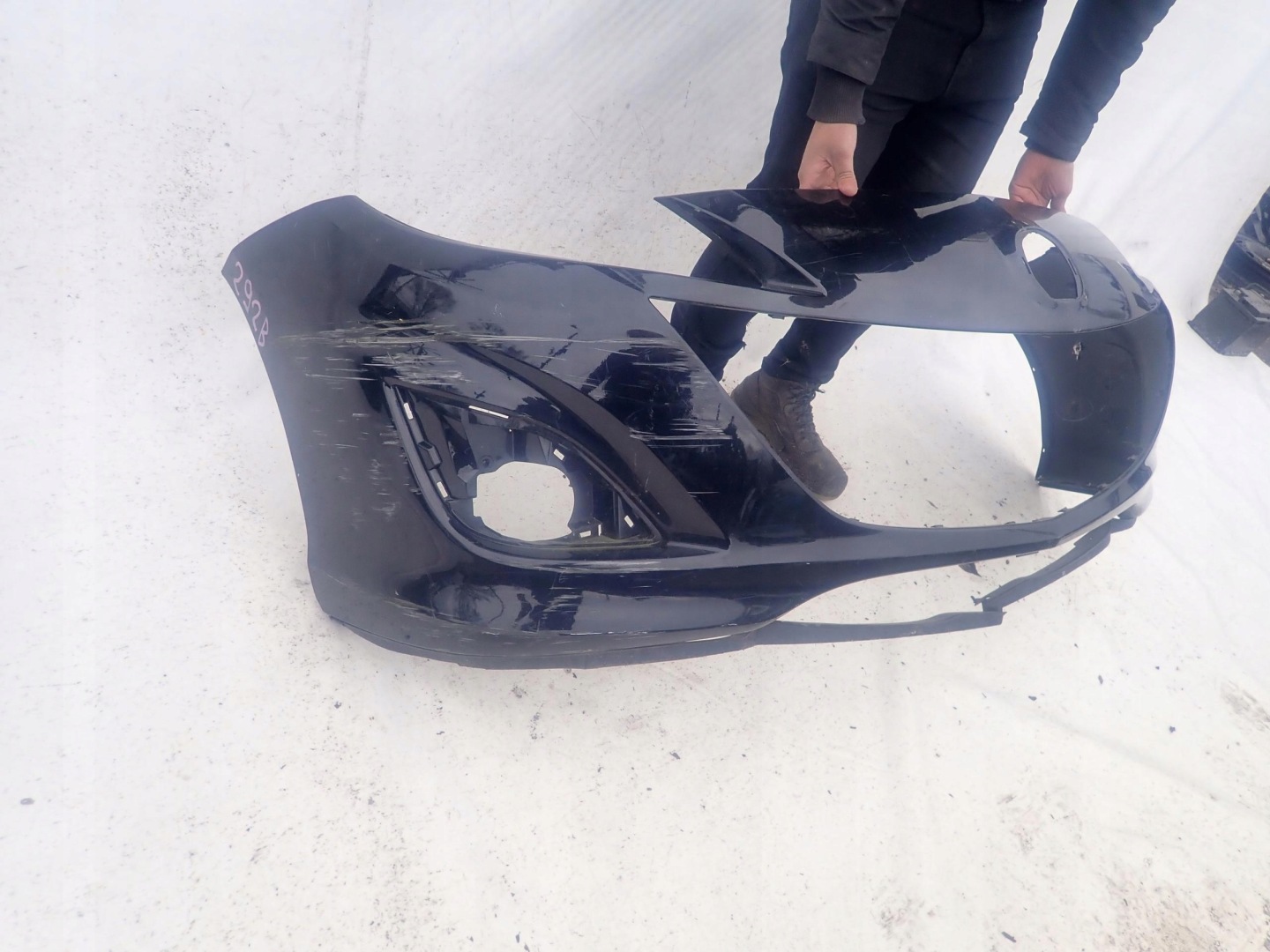 MAZDA 3 III MPS 09- bumper front front