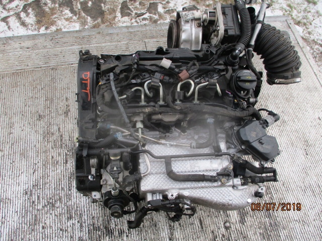 engine complete VW SKODA 2,0 TDI DTT 50 TYSKM