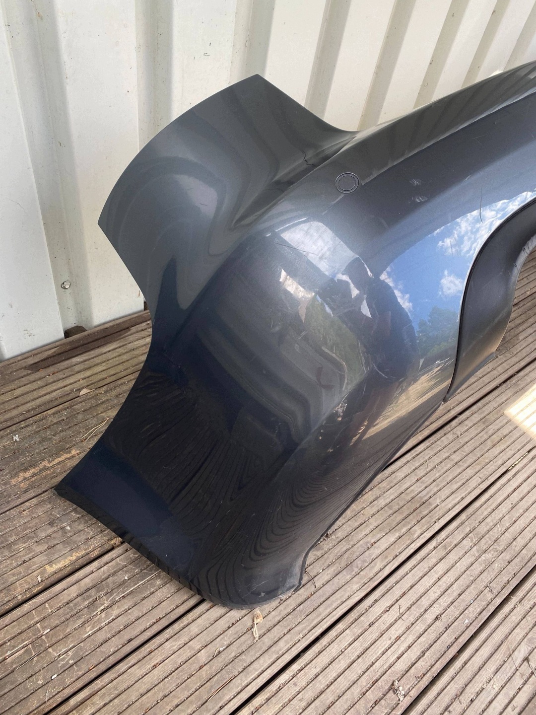AUDI A4 B7 KOMBI complete bumper rear part rear PDC LX7Z
