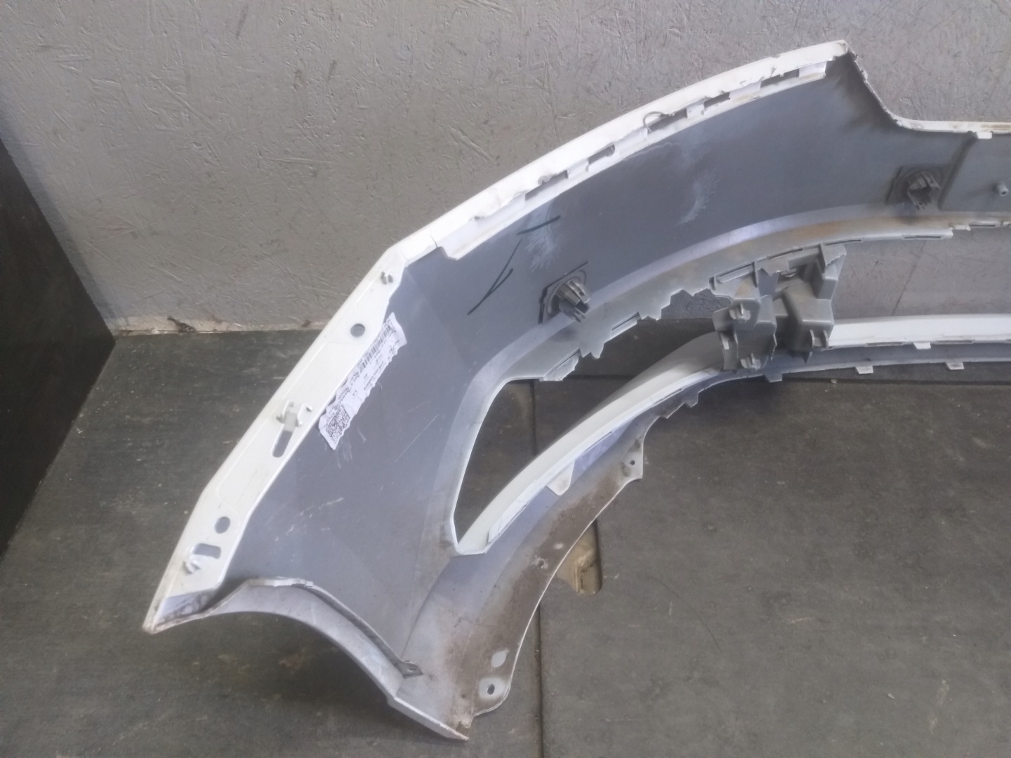 bumper front SKODA FABIA III 3 LIFT 6V