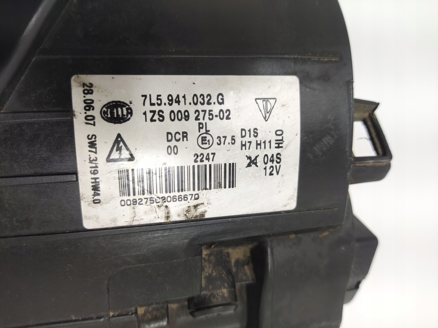 light right front XENON positioning PORSCHE CAYENNE and 2007-2009 LIFT 7L5941032G