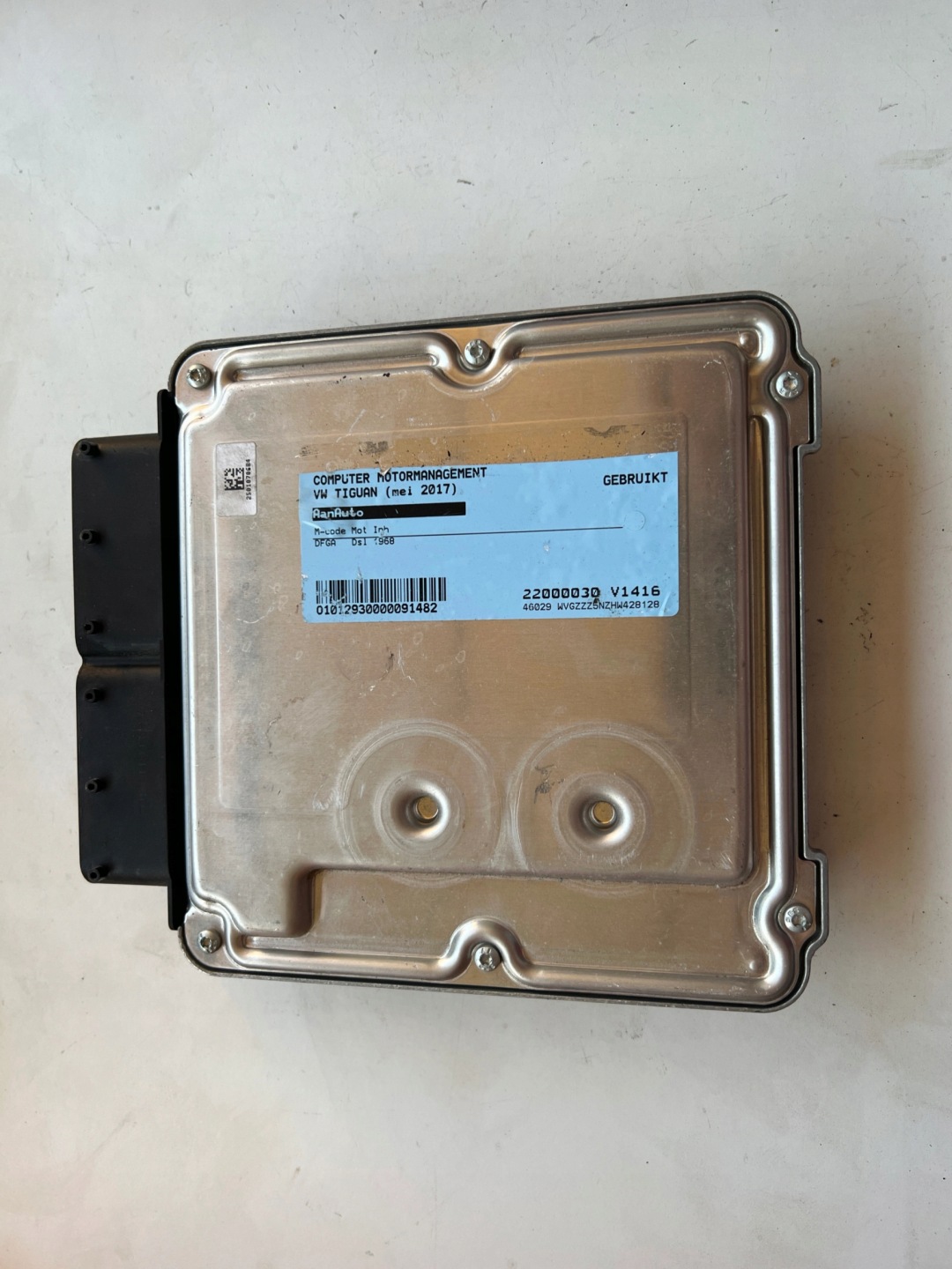 VW PASSAT DCZA 1.6 TDI 04L907309P 0281031483 EDC17C74 computer Originale