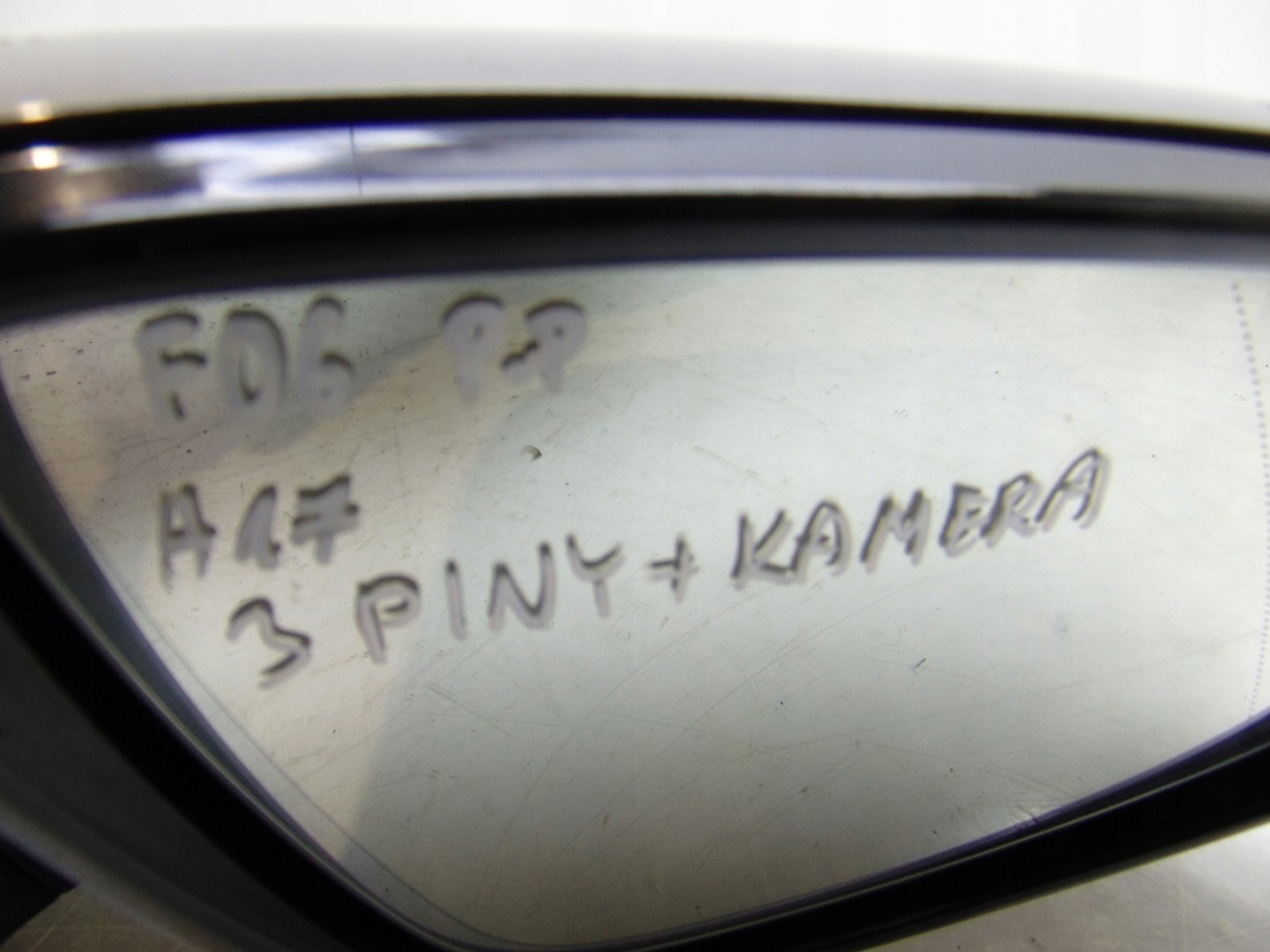mirror right KAMERA 3 PIN BMW 6 F06 A17 UK
