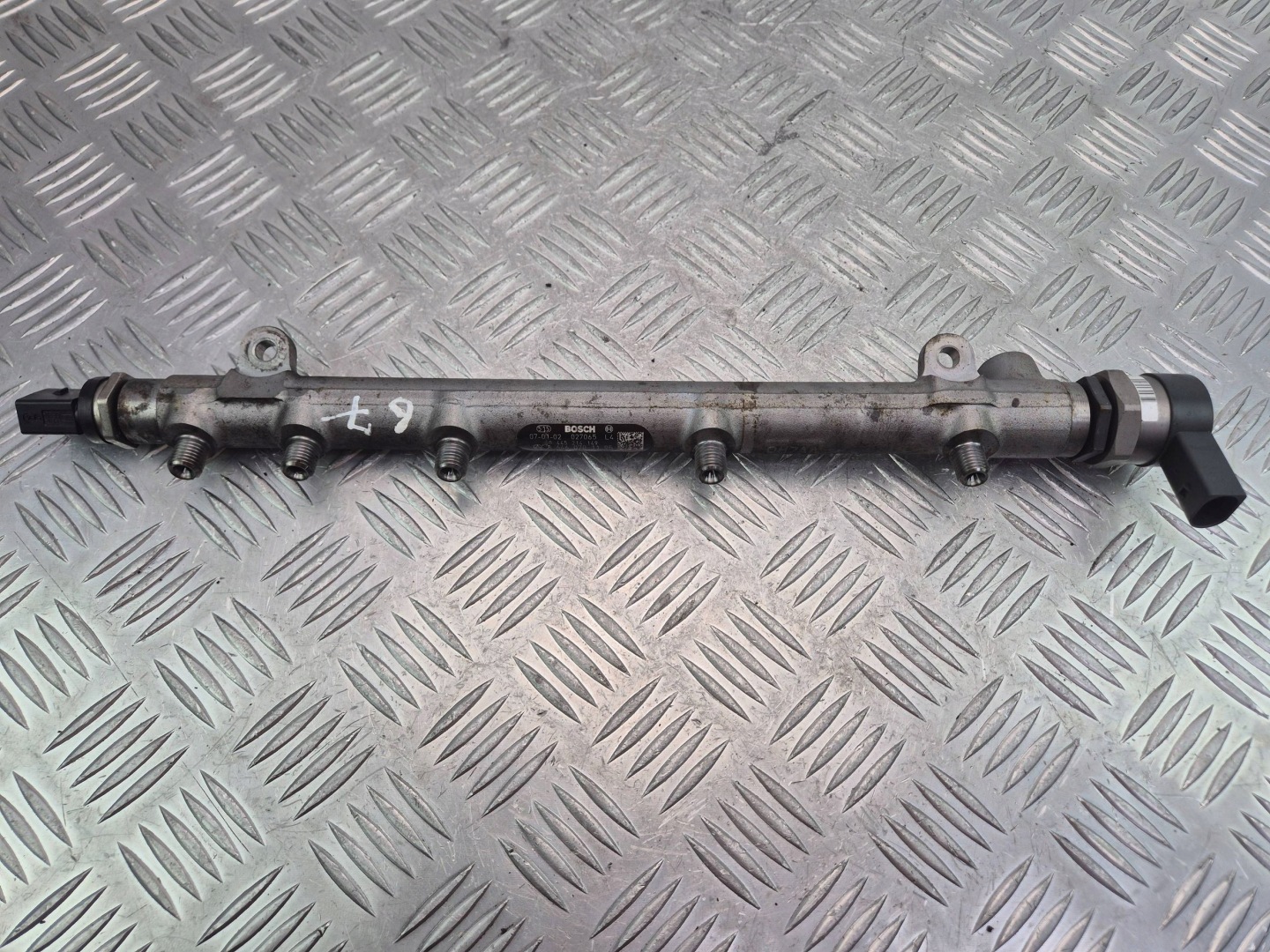 Mercedes CLK 220 CDI W209 Rampe injection A6460701195