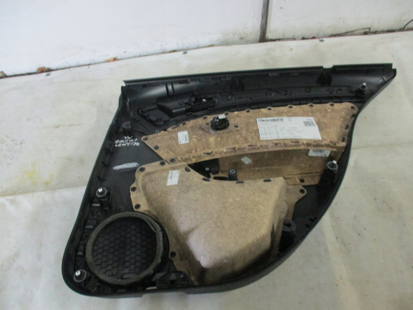 upholstery side door left rear part Golf VII 7 HB 5G4868073C