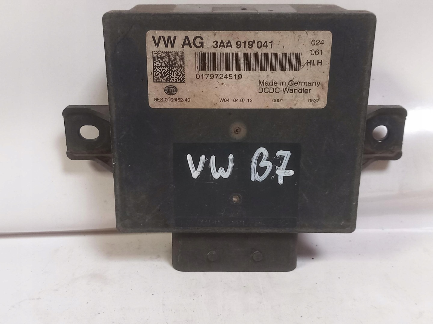 control unit voltage module VOLKSWAGEN PASSAT B7 3AA919041