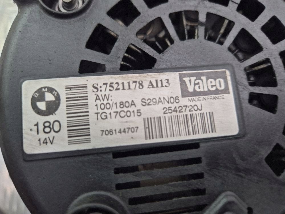 BMW 3 E90 E91 320i alternator 7521178 N46B20B
