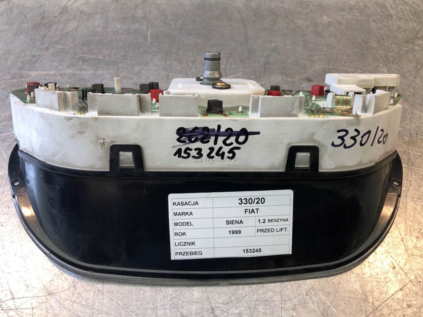 dials, liczniki Fiat Siena 6062240010 29822501111