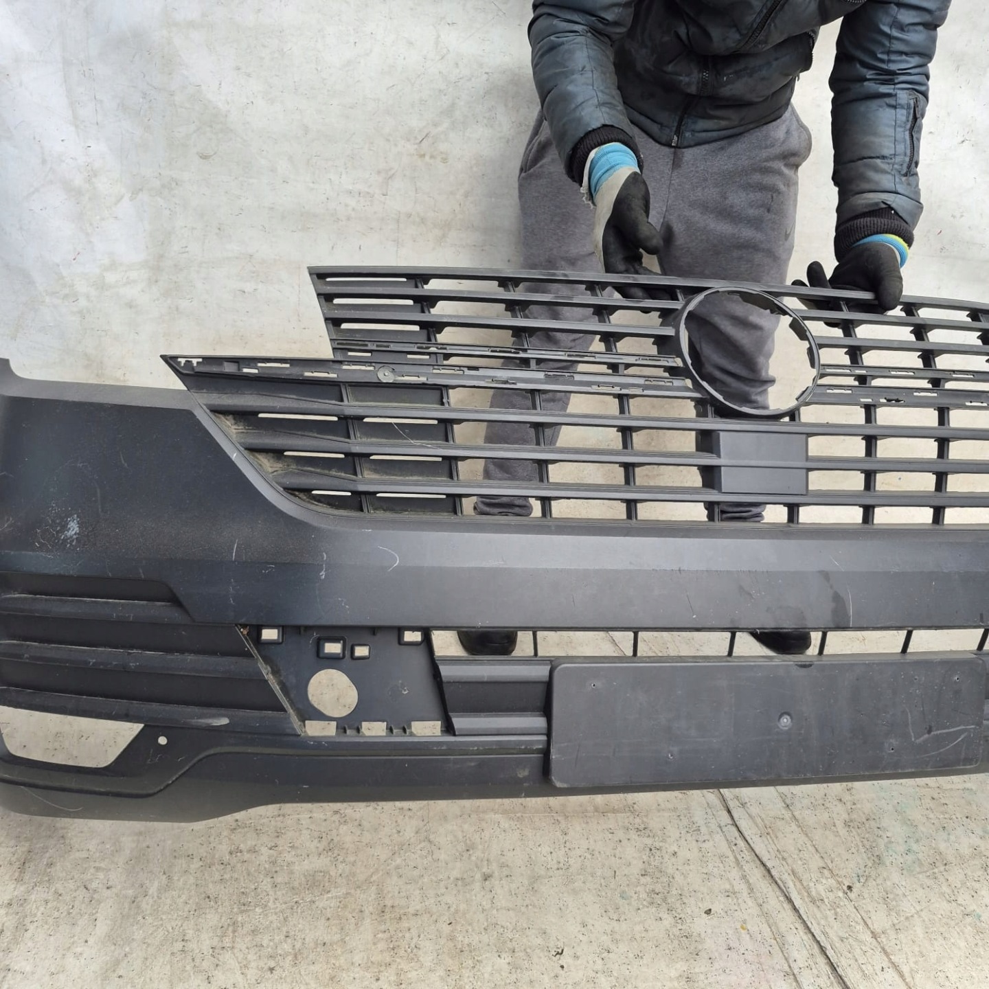 VW T6.1 T6 LIFT 19- bumper front front 7LA807221A