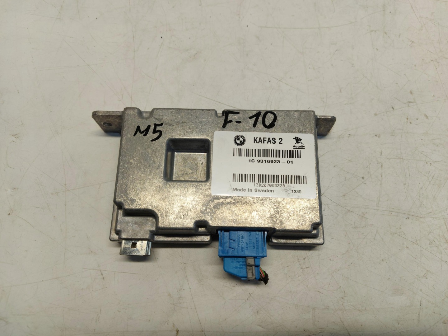 BMW F10 M5 M6, 2013r module control unit kamery kafas 9316923
