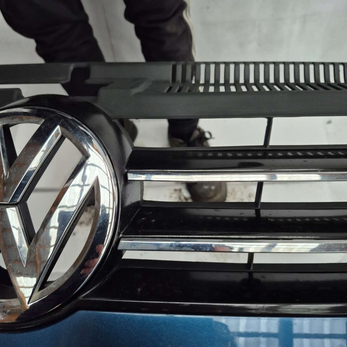 VW SHARAN II 2 10-22 bumper front front 4XPDC 7N0807221A