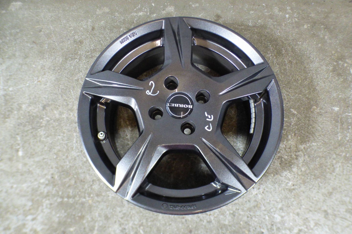 Opel Corsa E disk 15 hliníkový BORBET st.BDB 4x100 ET39 KBA52231