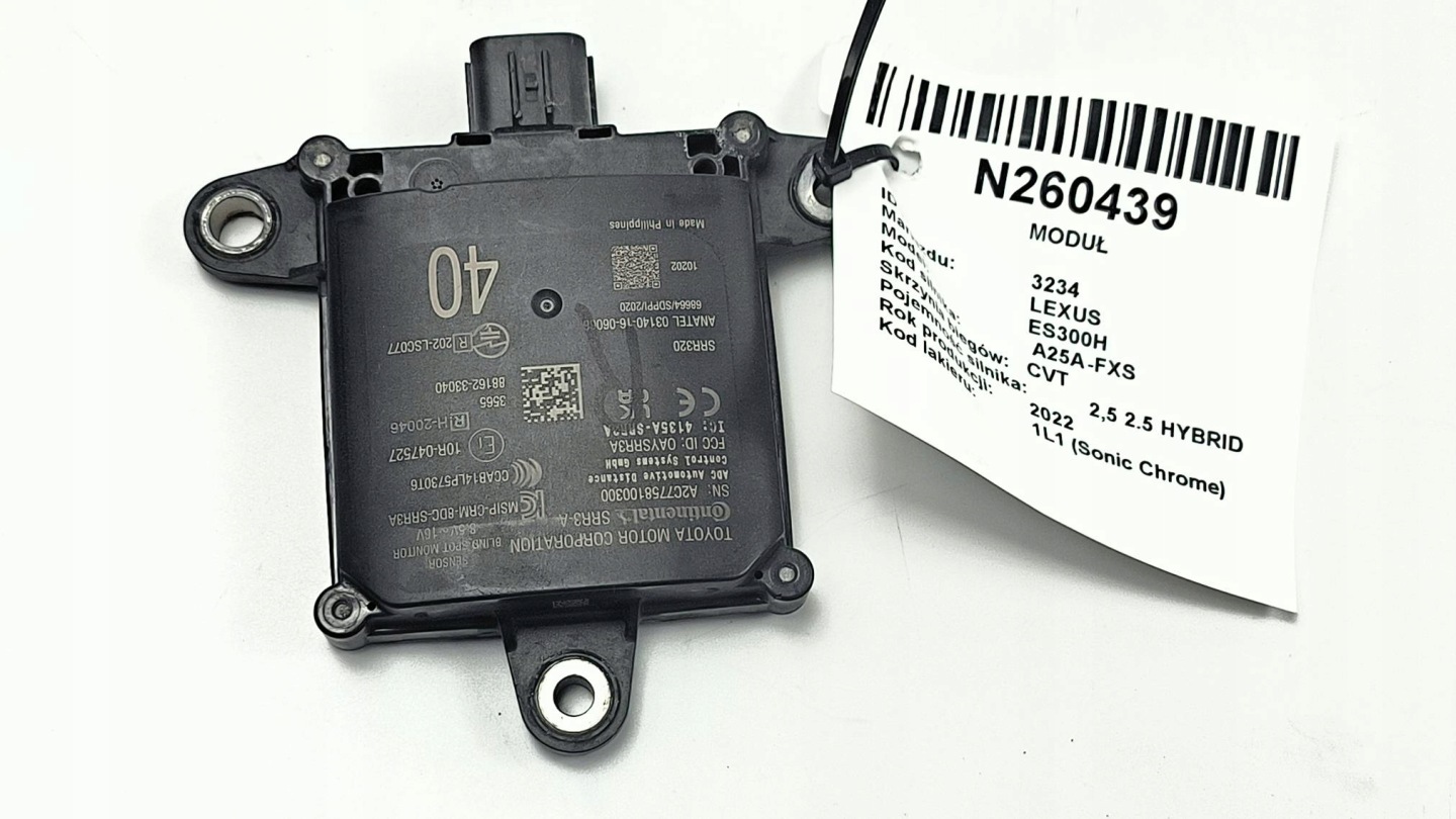 modulo RADAR MARTWEGO POLA 88162-33040 LEXUS ES300H VII