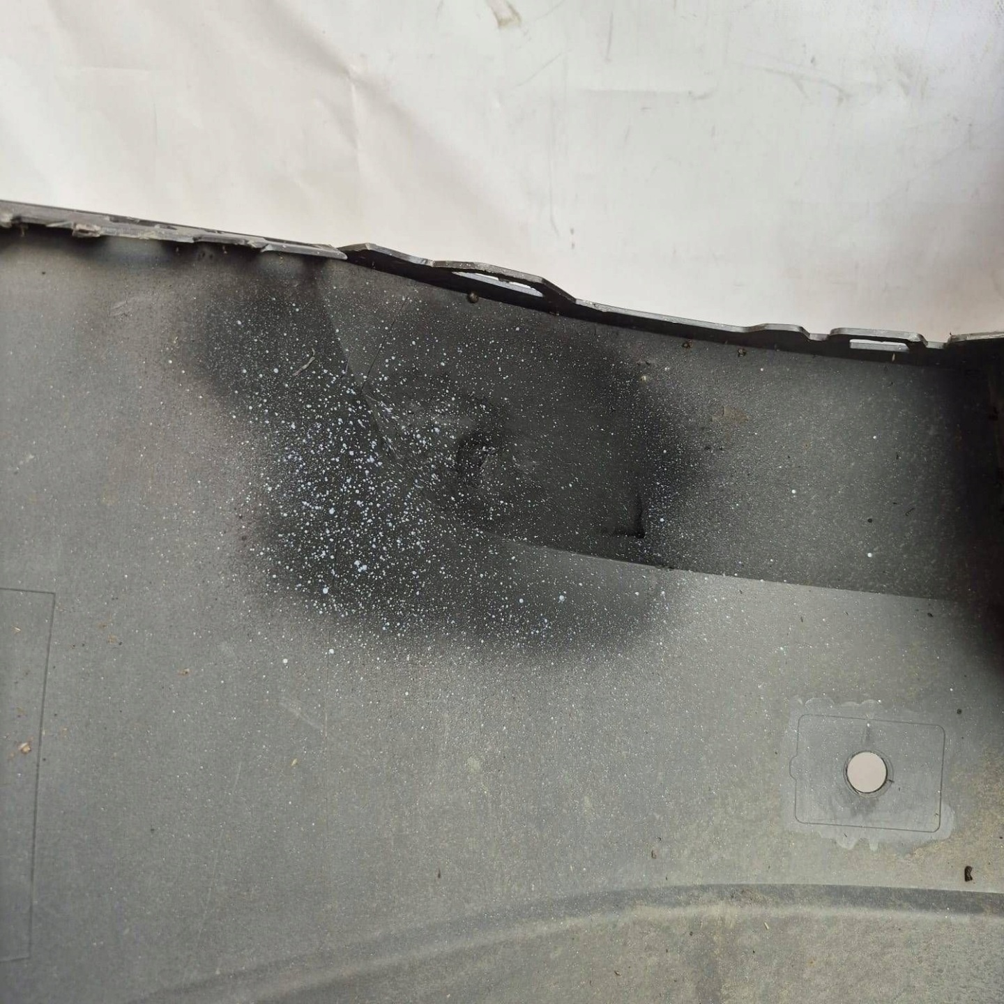 SKODA FABIA III 14- bumper rear part rear PDC