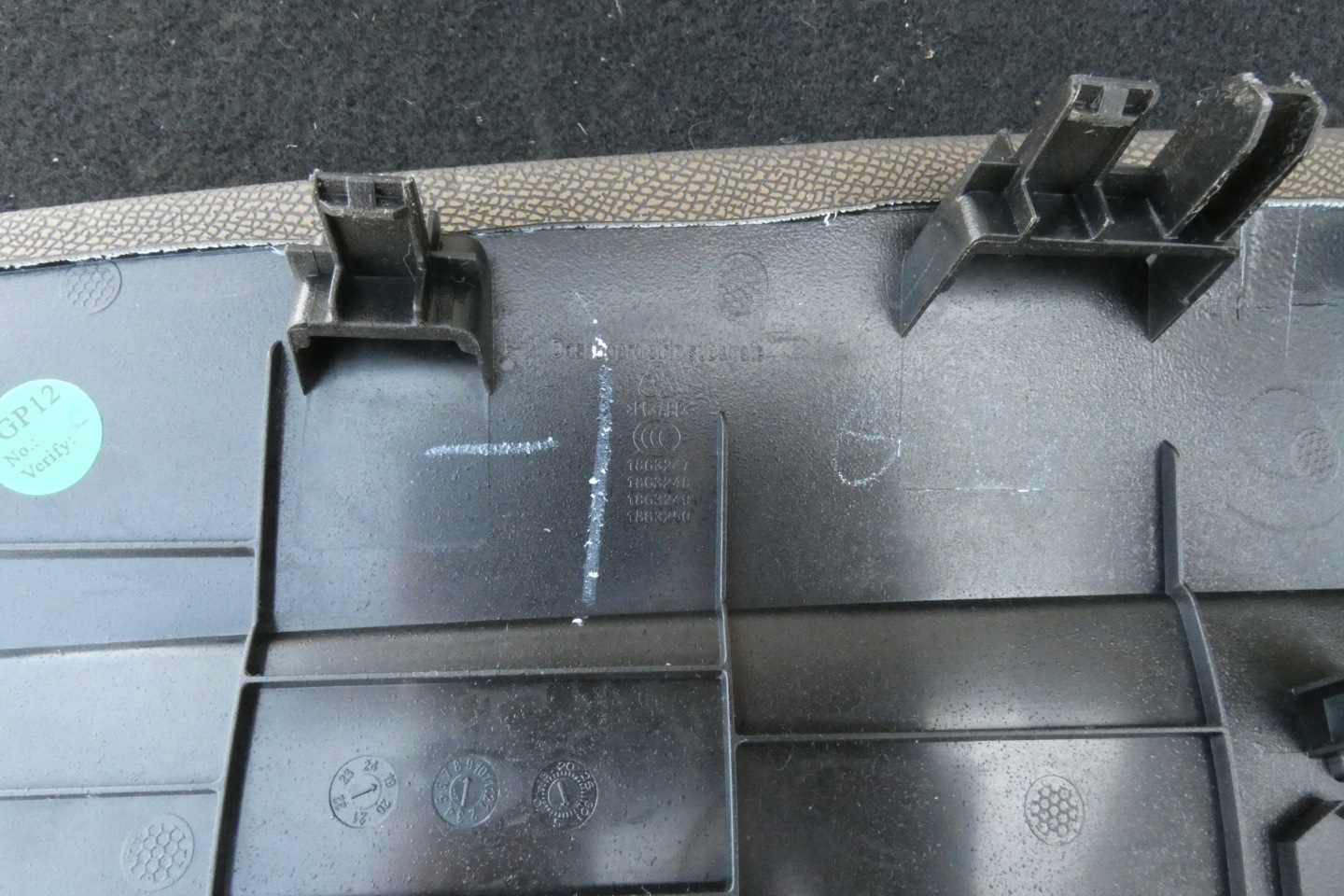 Citroen DS9 DEKOR Blende Abdeckung konsole KOMPLET