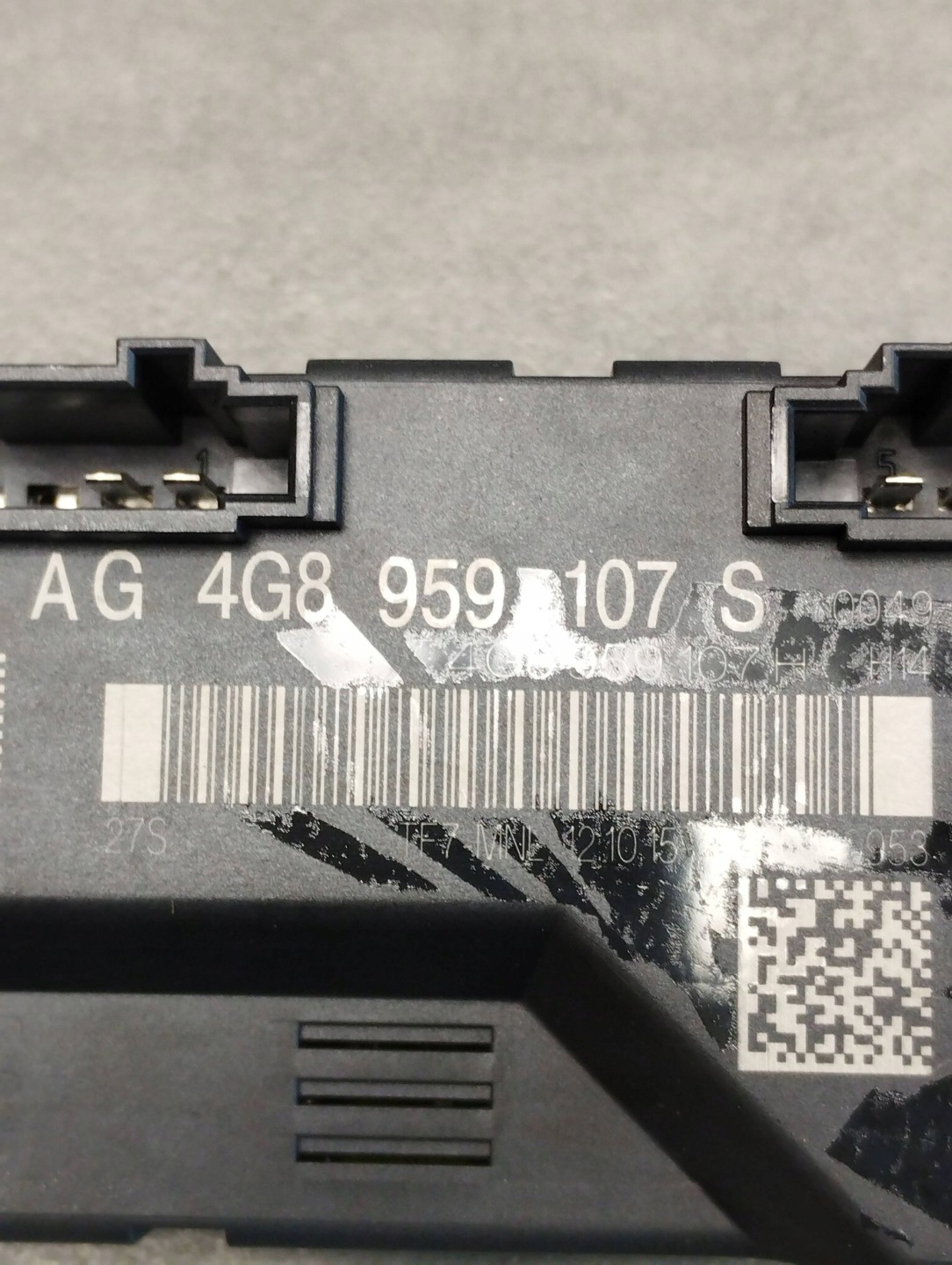 Audi A7 4G 2016 module control unit bonnet 4G8959107S