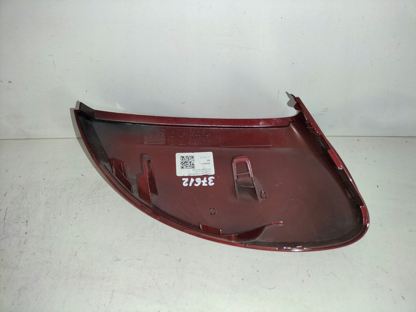 cover cap mirrors left VW TIGUAN II 16