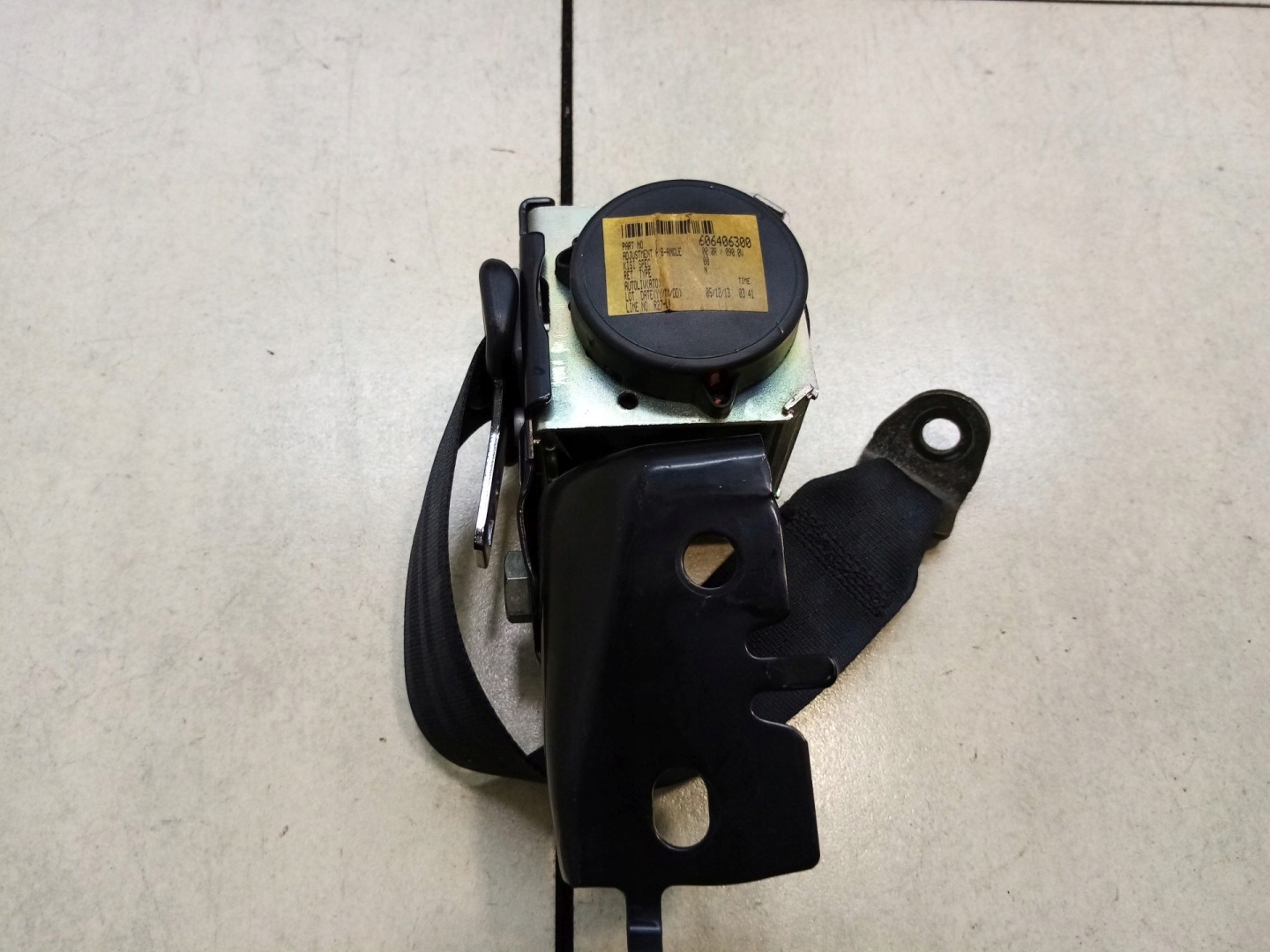 Gurten Sicherheits links heck MAZDA 3 1.6 TDCI