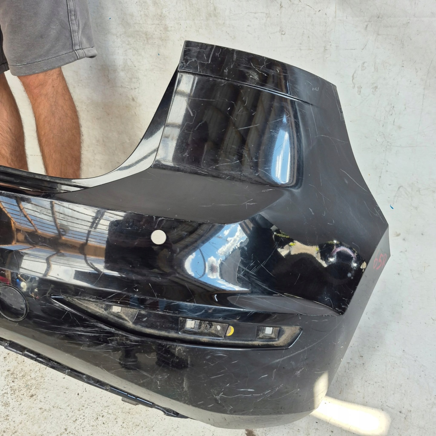 VW GOLF SPORTSVAN 14-18 bumper rear part rear 4XPDC