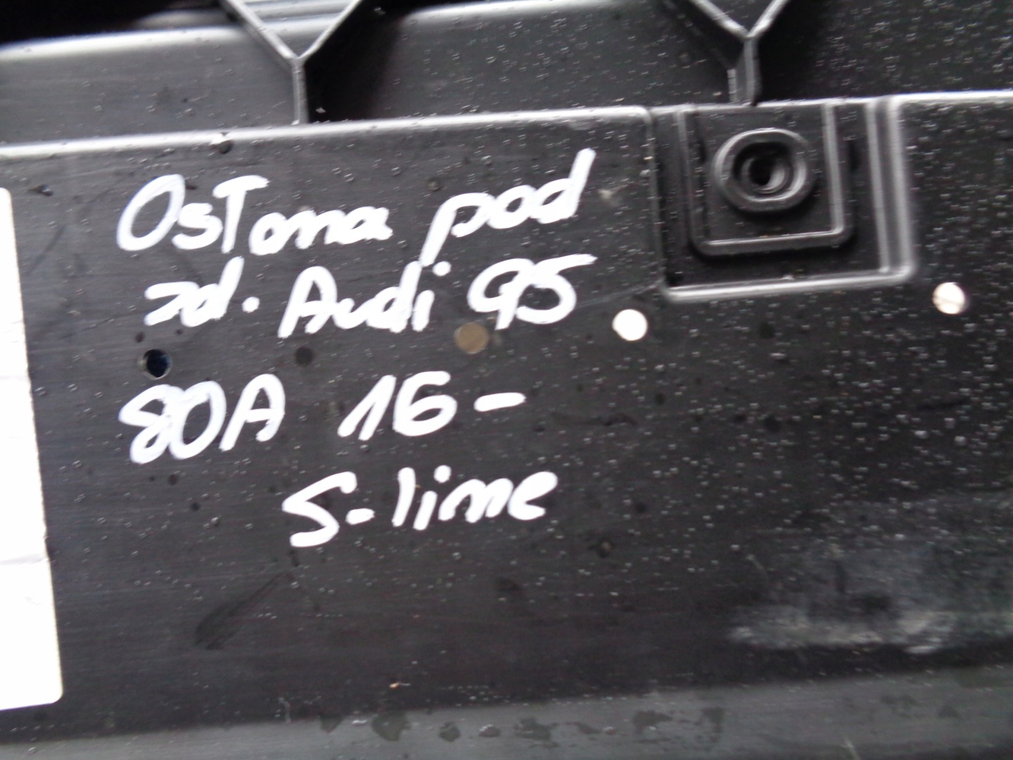 cover below front bumper AUDI Q5 80A 16- S-LINE