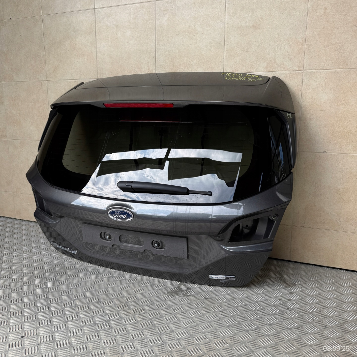 boot doors complete FORD FIESTA MK8 ST-LINE 2022 ROK KAMERA