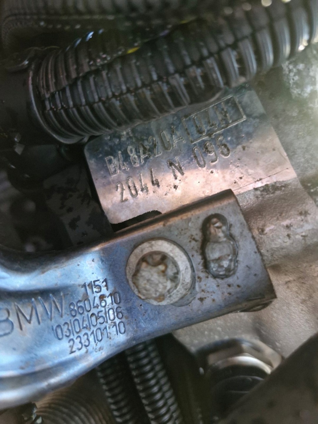 MINI COOPER S F56 F55 BMW F48 engine B48A20A 2.0 complete