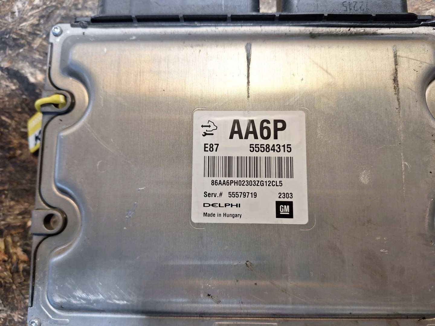 control unit computer of the engine 55584315 CHEVROLET CRUZE ASTRA J