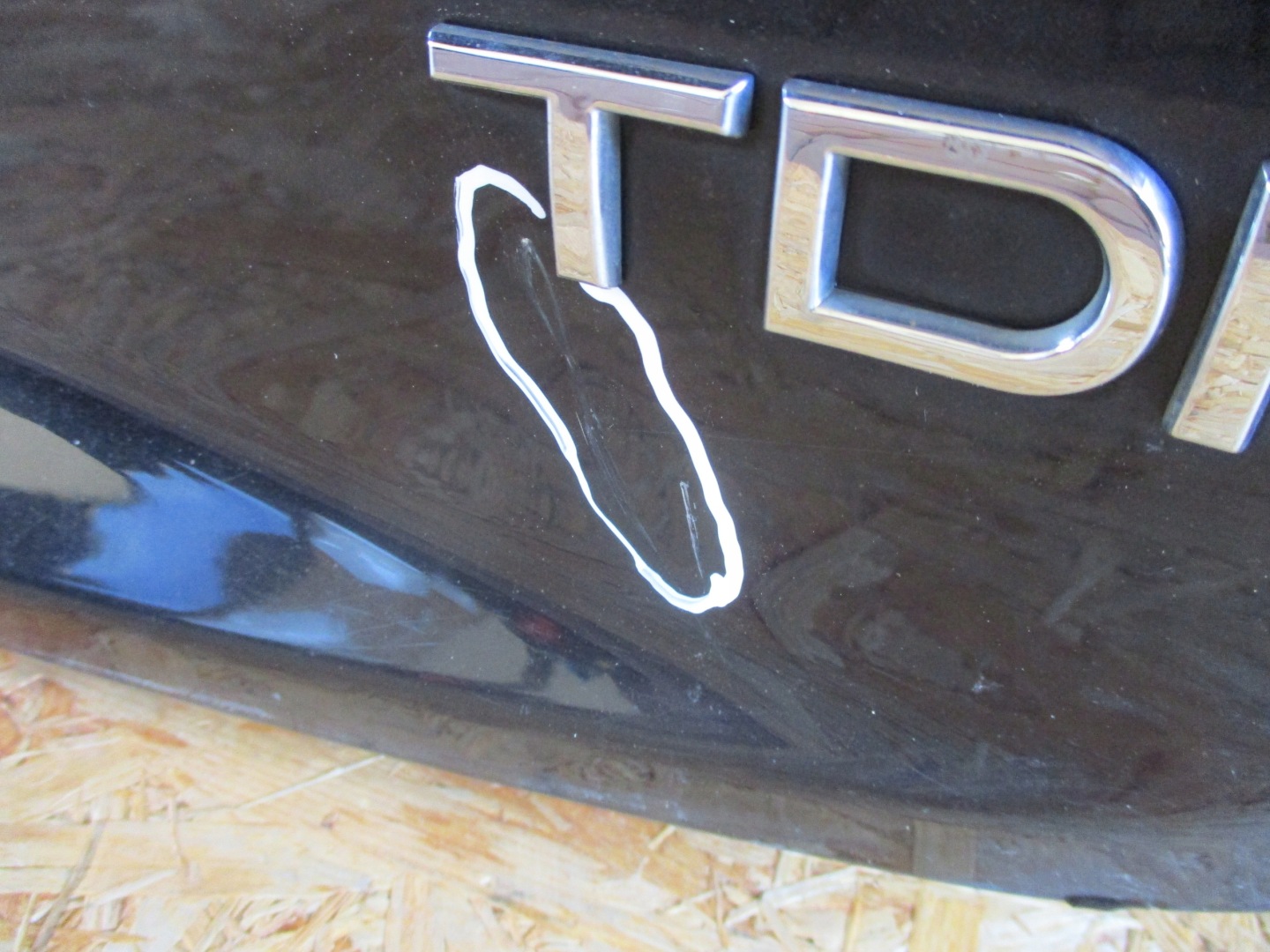 trunk door boot rear part AUDI A5 8T SPORTBACK 8T0