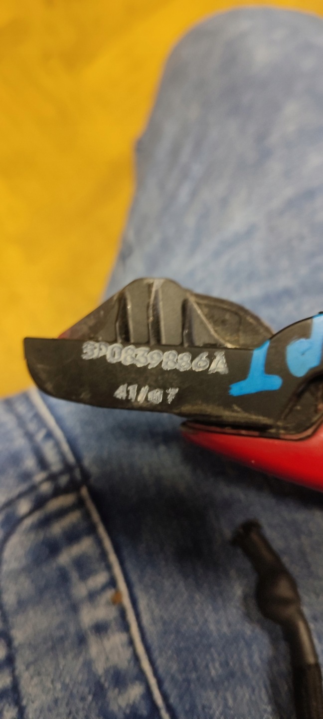 handle right rear part right rear SEAT ALTEA LS3H 5P0839886A