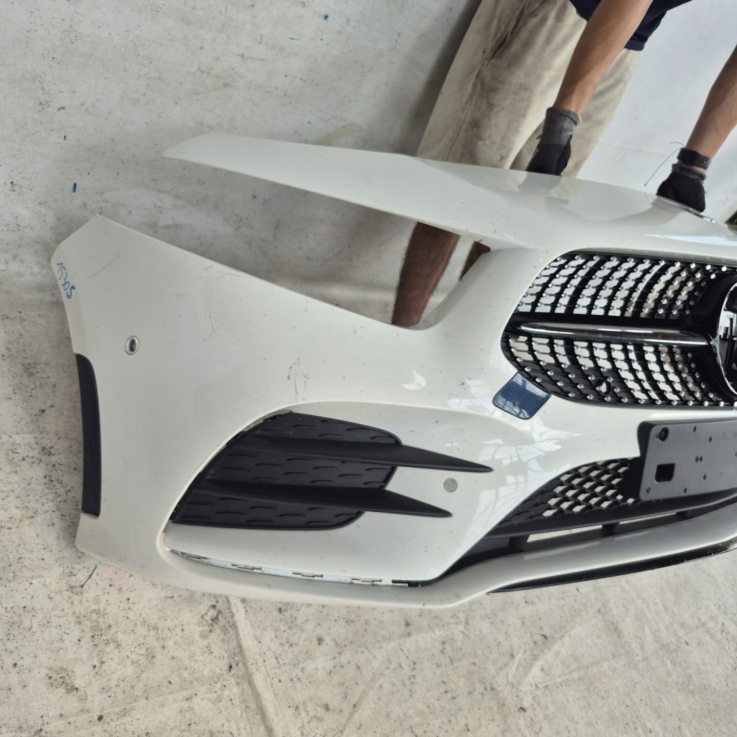 MERCEDES A-KLASA IV 4 W177 AMG 18-22 bumper front front PDC